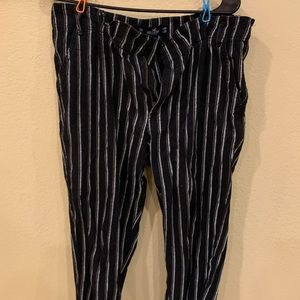 Hollister Striped Pants Size 13